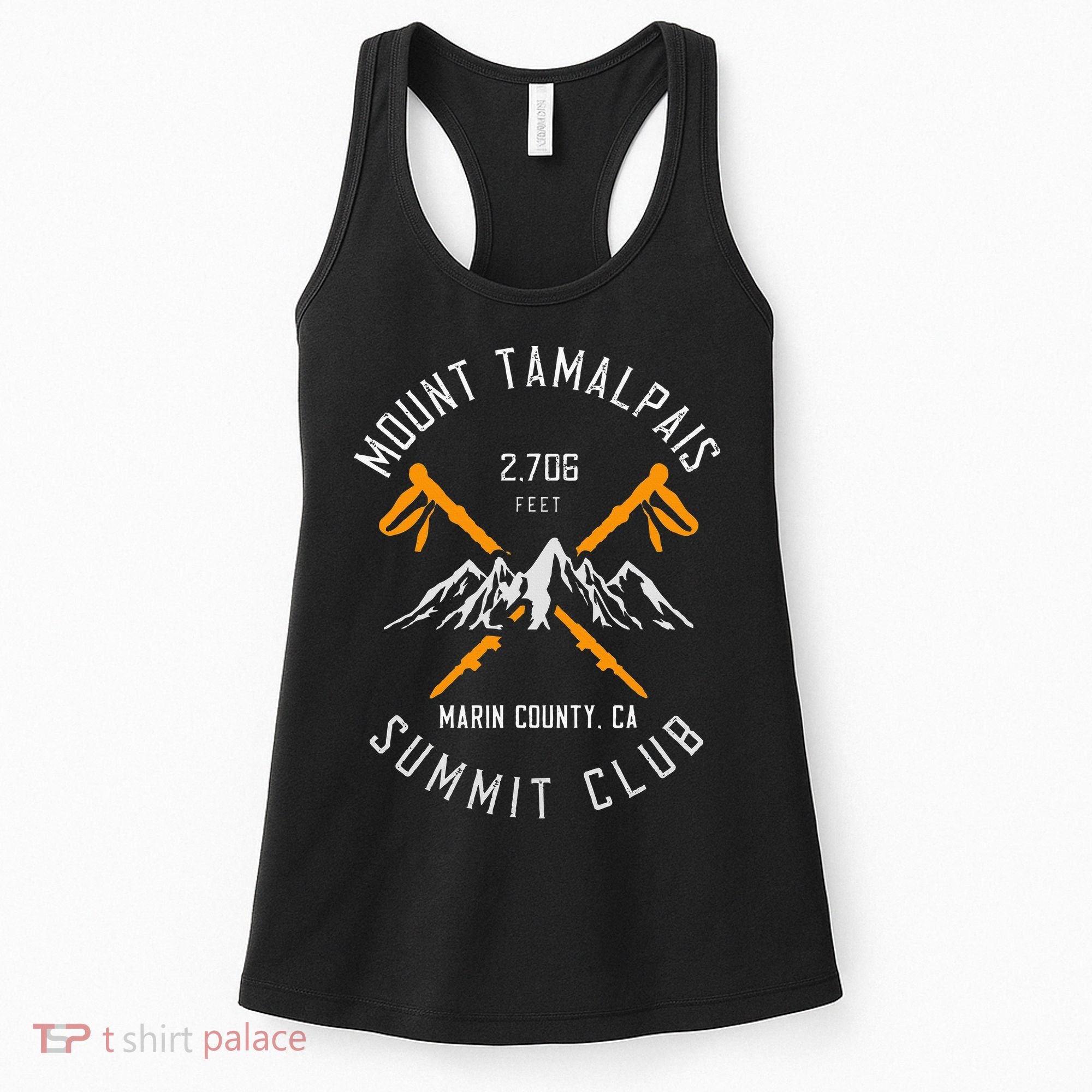 Mount Tamalpais Hiking Marin County California Women's Tank Top