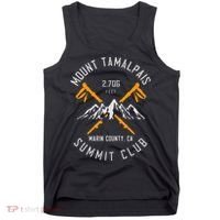 Mount Tamalpais Hiking Marin County California Tank Top thumb 0