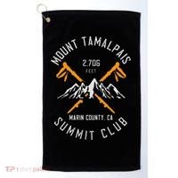 Mount Tamalpais Hiking Marin County California Golf Towel thumb 0