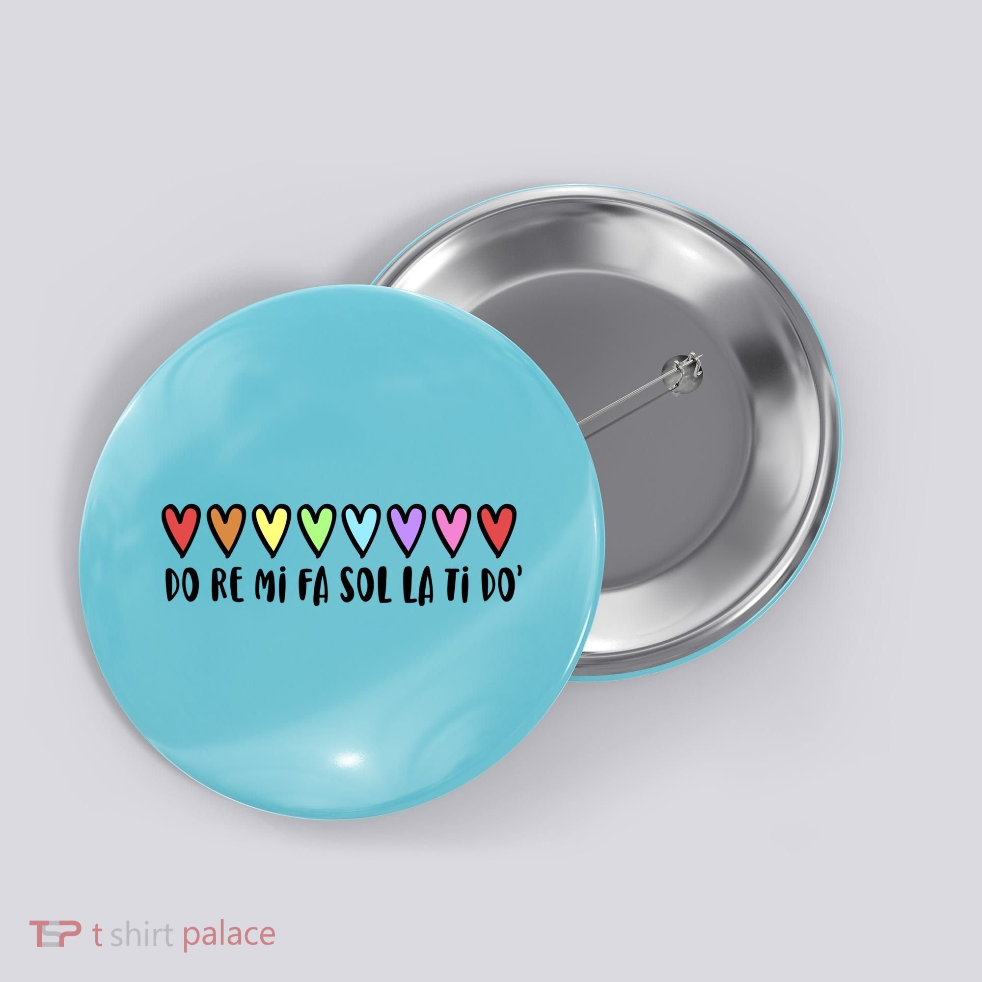 Music Teacher Hearts Music Teaching Gift Button