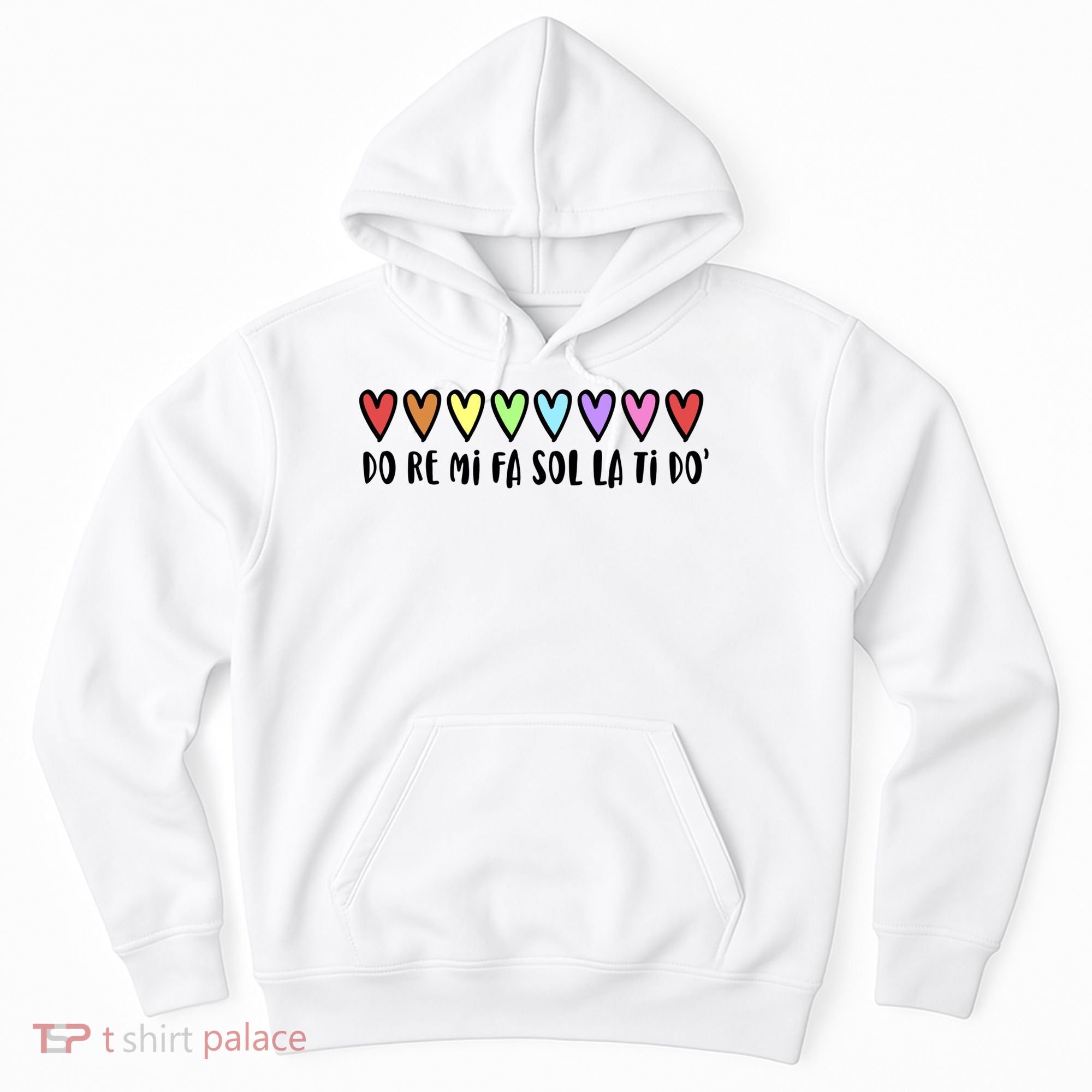 Music Teacher Hearts Music Teaching Gift Hoodie