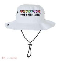 Music Teacher Hearts Music Teaching Gift Bucket Hat thumb 0