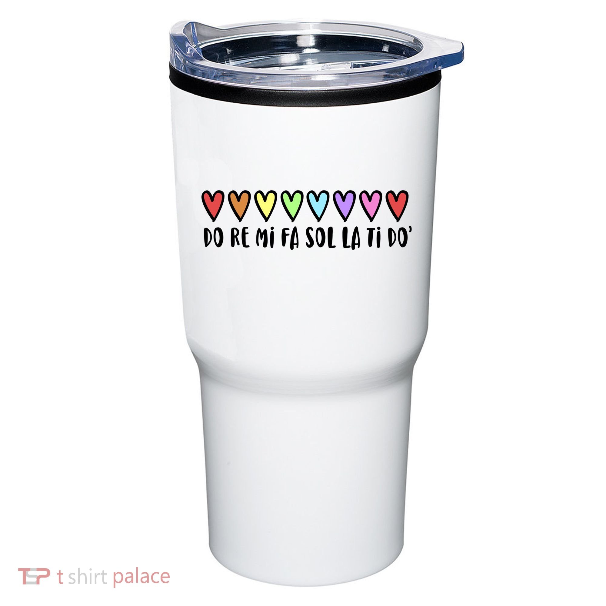 Music Teacher Hearts Music Teaching Gift Tumbler