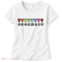 Music Teacher Hearts Music Teaching Gift Women's T-Shirt thumb 0