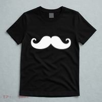 Mustache Trendy Hipster Funny Handlebar Mustache T-Shirt thumb 5