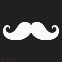 Mustache Trendy Hipster Funny Handlebar Mustache Beanie thumb 2