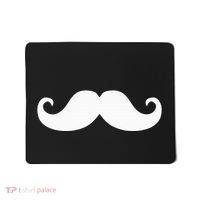 Mustache Trendy Hipster Funny Handlebar Mustache Mousepad thumb 0