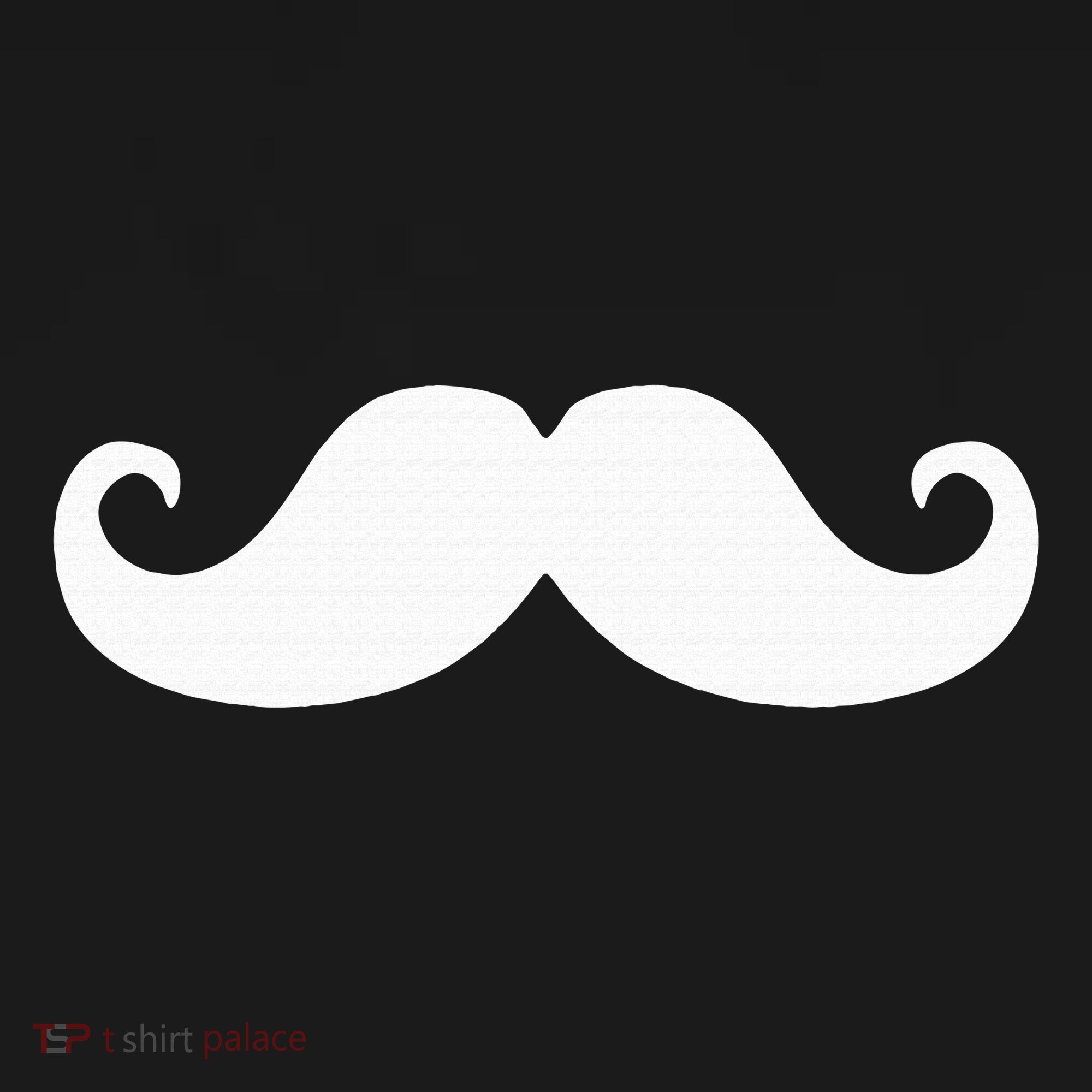 Mustache Trendy Hipster Funny Handlebar Mustache Women's Long Sleeve Shirt