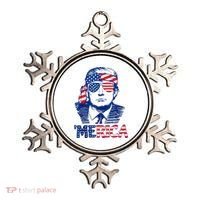 Merica Trump Happy 4th Of July Trump American Flag Fun Ornament thumb 0