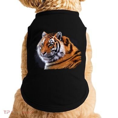 Majestic Tiger Head Doggie Tank