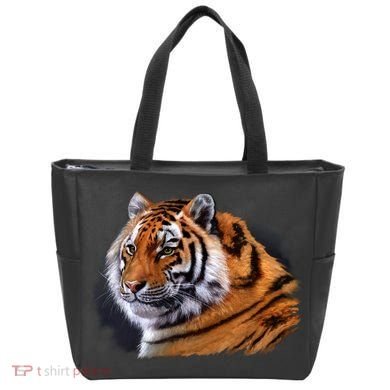 Majestic Tiger Head Tote Bag