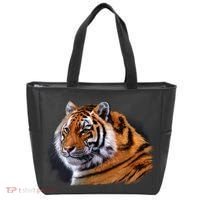 Majestic Tiger Head Tote Bag thumb 0