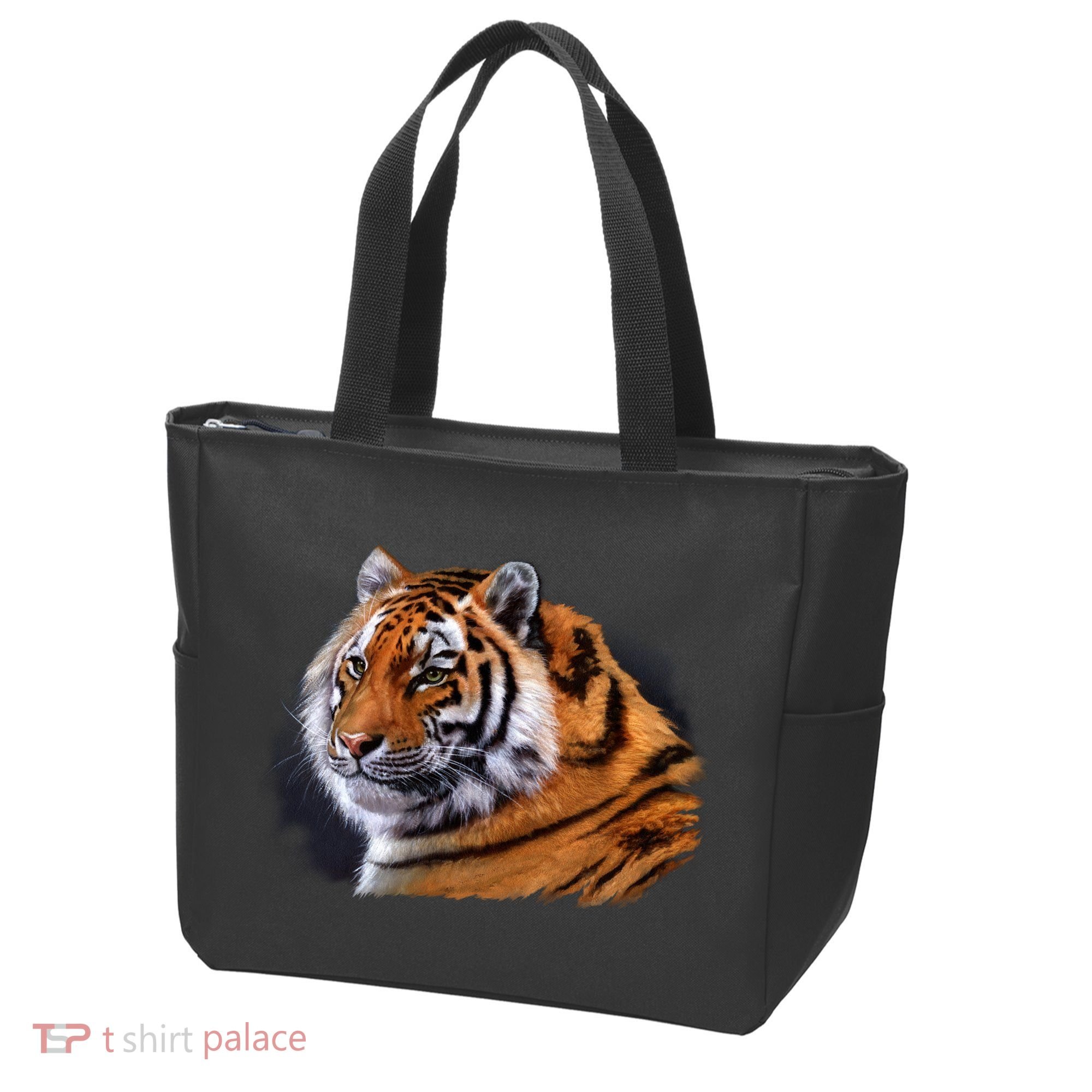 Majestic Tiger Head Tote Bag