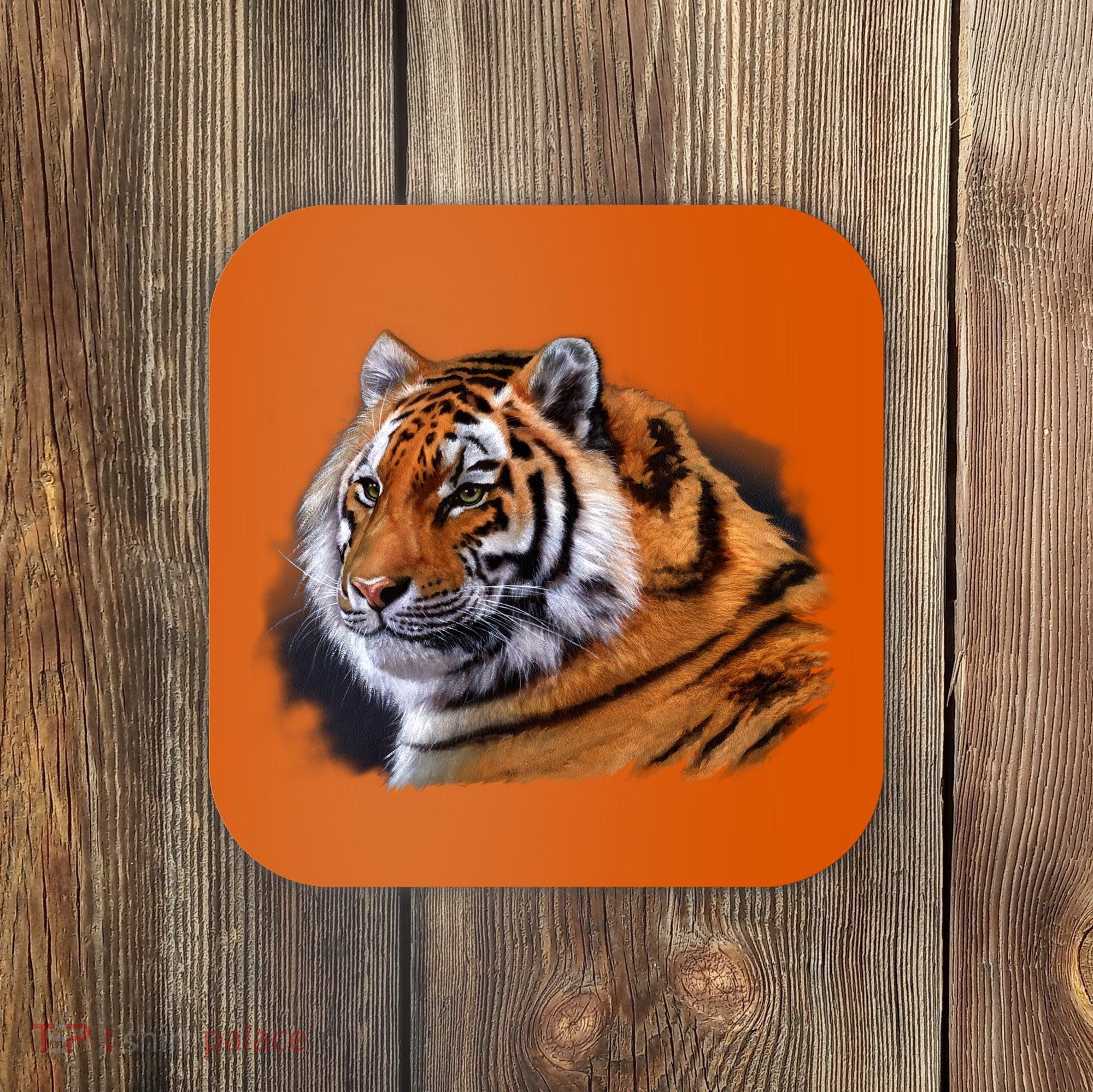 Majestic Tiger Head Coaster