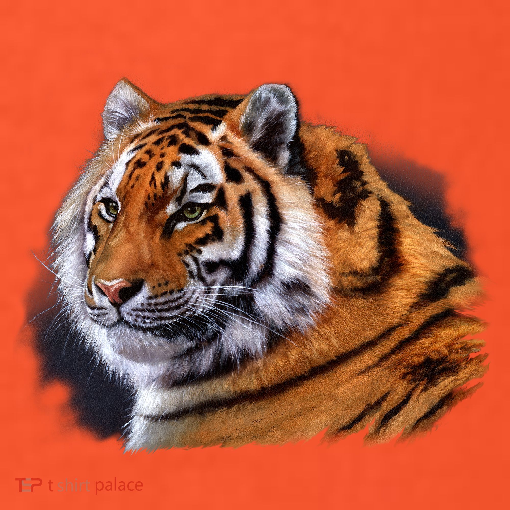 Majestic Tiger Head Mousepad