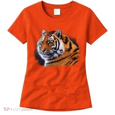 Majestic Tiger Head Women's T-Shirt