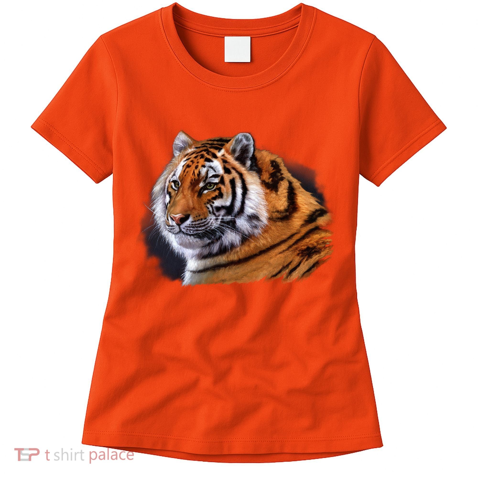 Majestic Tiger Head Women's T-Shirt