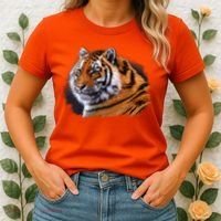 Majestic Tiger Head Women's T-Shirt thumb 2