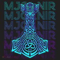 Mjolnir Thor Hammer Norse Mythology Retro Women's Sweatshirt thumb 2
