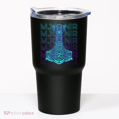 Mjolnir Thor Hammer Norse Mythology Retro Tumbler