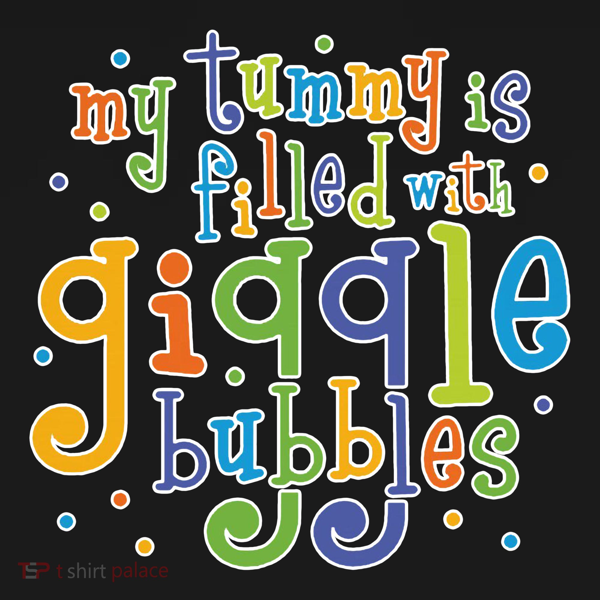 My Tummy Is Filled With Giggle Bubbles Apron