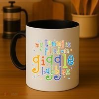 My Tummy Is Filled With Giggle Bubbles Coffee Mug thumb 4