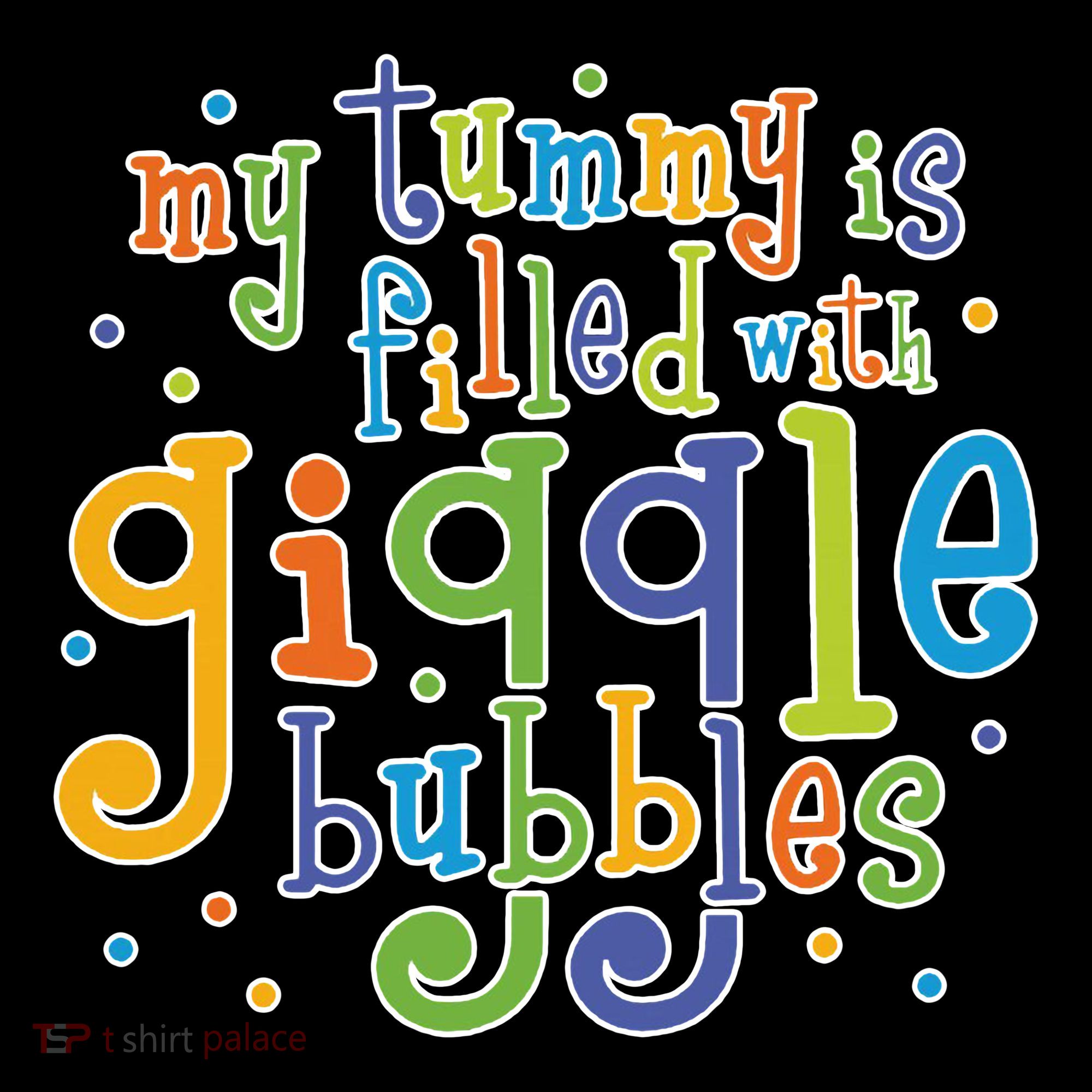 My Tummy Is Filled With Giggle Bubbles Coffee Mug