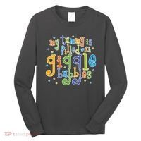 My Tummy Is Filled With Giggle Bubbles Long Sleeve Shirt thumb 0