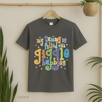 My Tummy Is Filled With Giggle Bubbles T-Shirt thumb 2