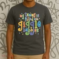My Tummy Is Filled With Giggle Bubbles T-Shirt thumb 3