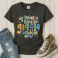 My Tummy Is Filled With Giggle Bubbles Women's T-Shirt thumb 3