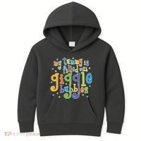 My Tummy Is Filled With Giggle Bubbles Kids Hoodie thumb 0