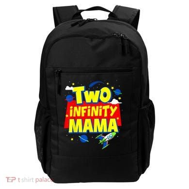 Mama Two Infinity And Beyond Birthday Decorations 2nd Bday Backpack