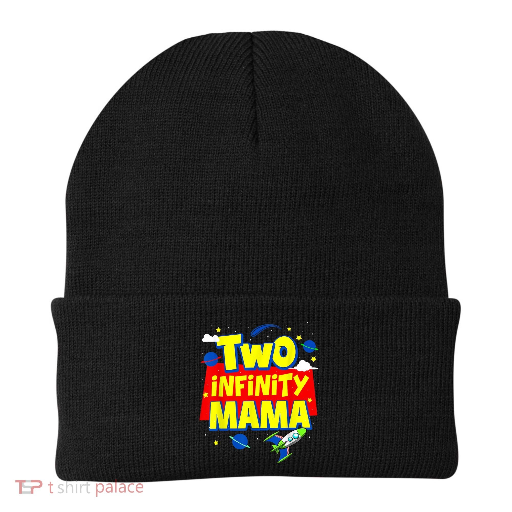 Mama Two Infinity And Beyond Birthday Decorations 2nd Bday Beanie