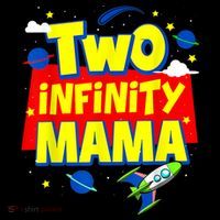 Mama Two Infinity And Beyond Birthday Decorations 2nd Bday Ornament thumb 1