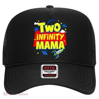 Mama Two Infinity And Beyond Birthday Decorations 2nd Bday Hat