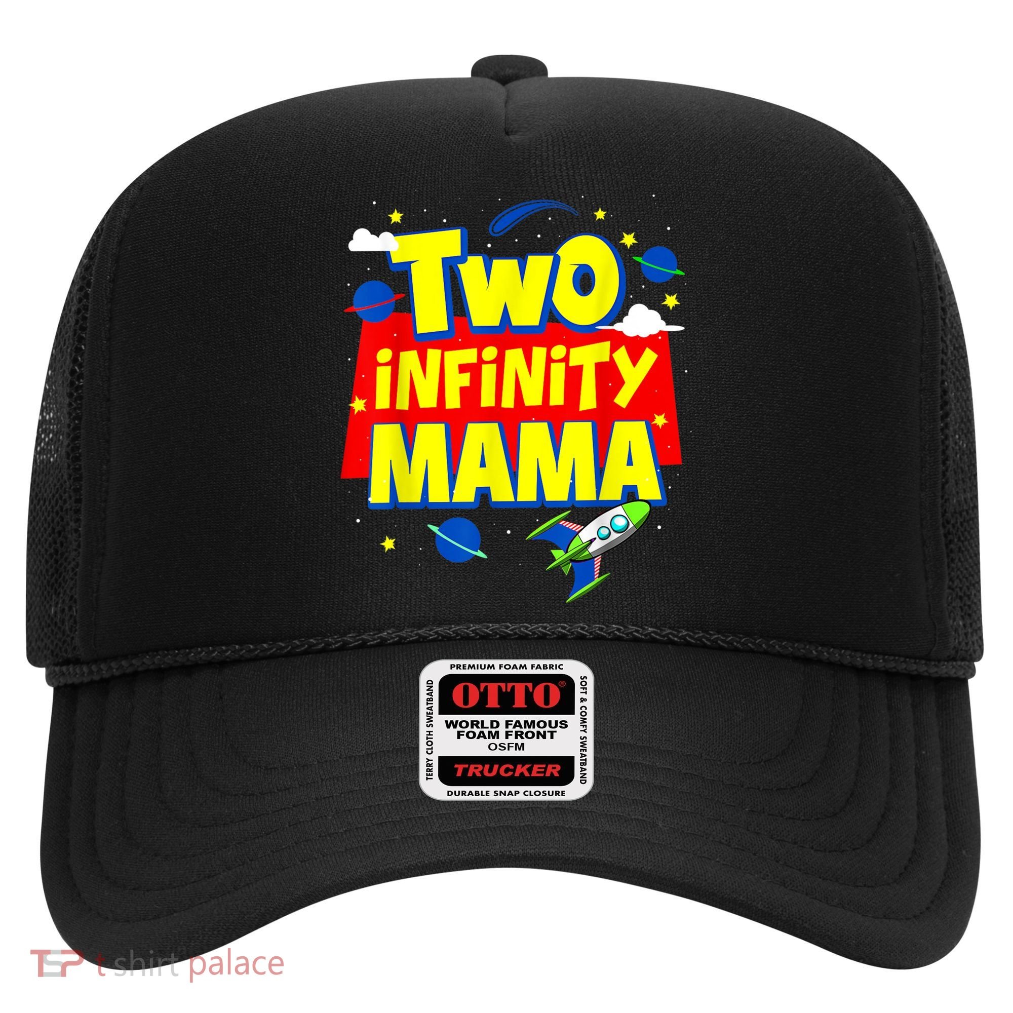 Mama Two Infinity And Beyond Birthday Decorations 2nd Bday Hat