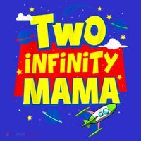 Mama Two Infinity And Beyond Birthday Decorations 2nd Bday Women's Long Sleeve Shirt thumb 2