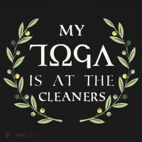 MY TOGA IS AT THE CLEANERS Funny Greek Toga Party Costume T-Shirt thumb 7