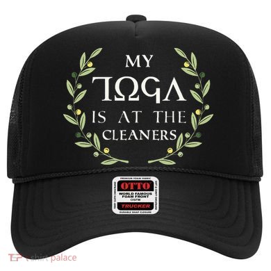 MY TOGA IS AT THE CLEANERS Funny Greek Toga Party Costume Hat