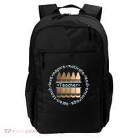 Multiethnic Teacher Inspire Motivate Lead Backpack thumb 0
