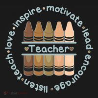 Multiethnic Teacher Inspire Motivate Lead Women's Hoodie thumb 2