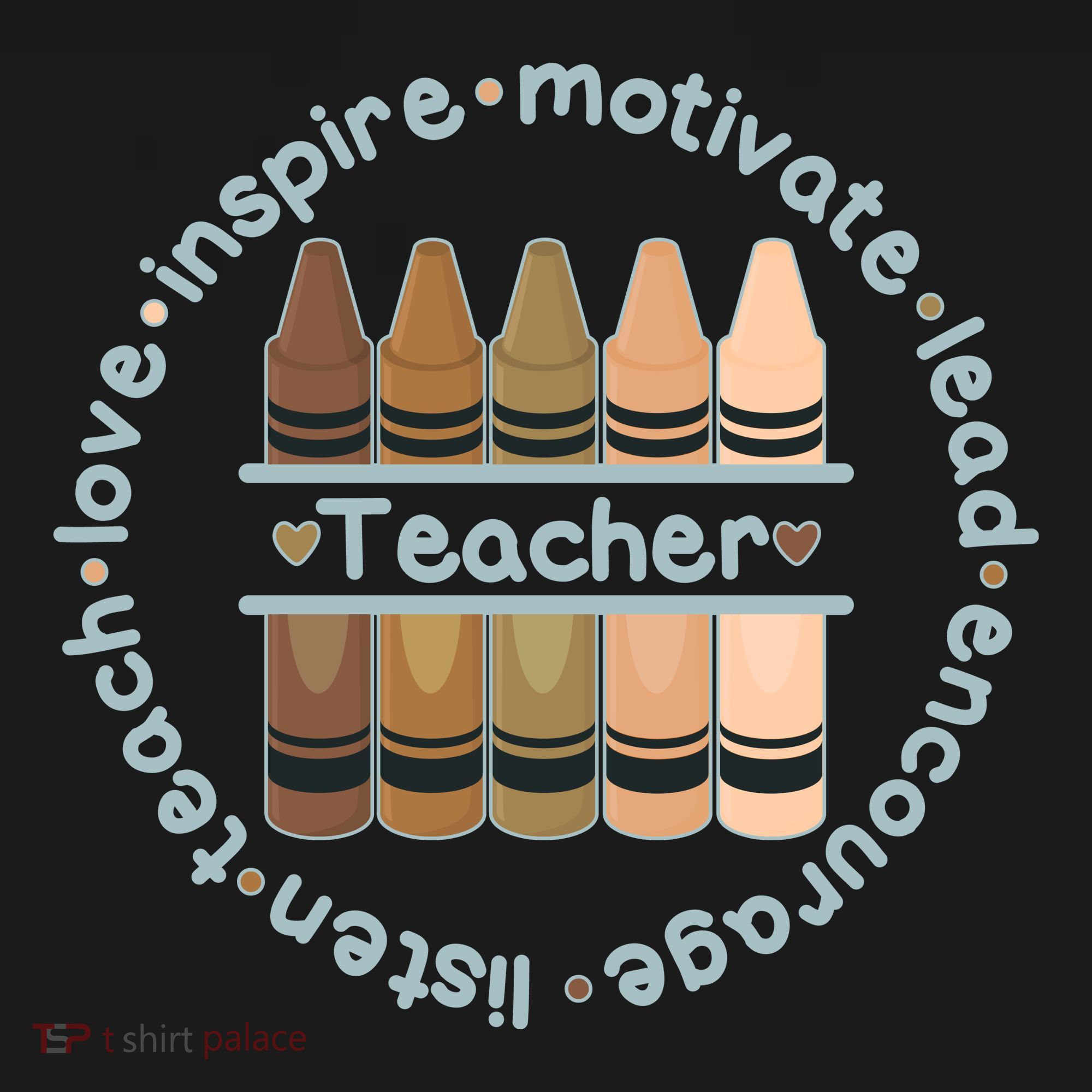 Multiethnic Teacher Inspire Motivate Lead Women's Tank Top