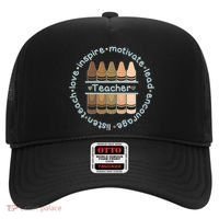 Multiethnic Teacher Inspire Motivate Lead Hat thumb 0