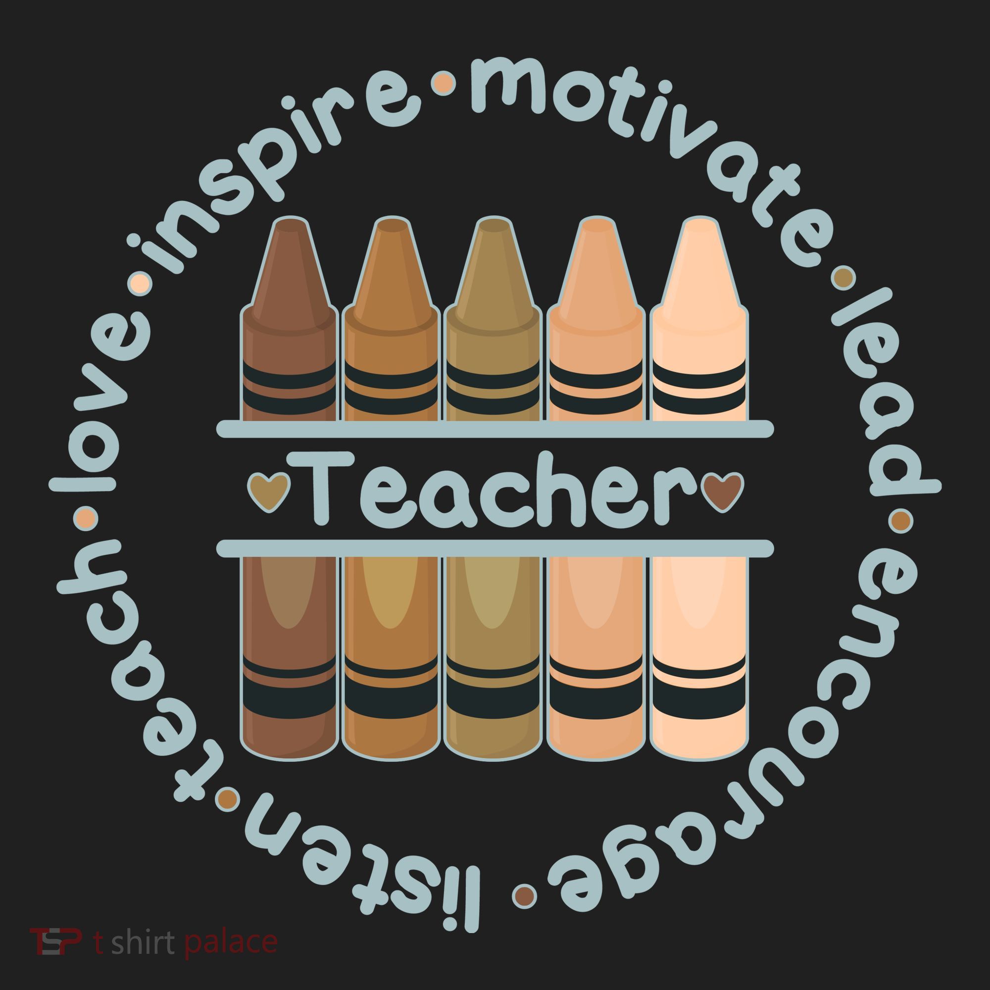 Multiethnic Teacher Inspire Motivate Lead Hat