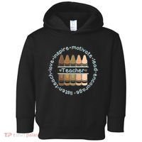 Multiethnic Teacher Inspire Motivate Lead Toddler Hoodie thumb 0