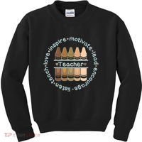 Multiethnic Teacher Inspire Motivate Lead Kids Sweatshirt thumb 0