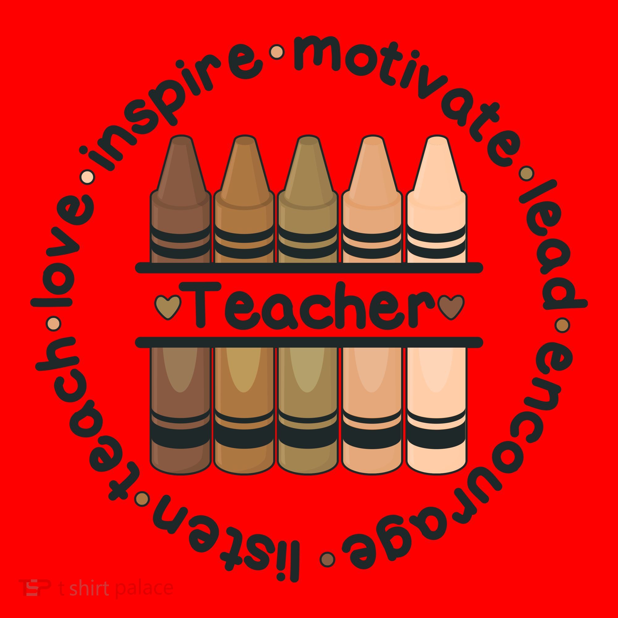 Multiethnic Teacher Inspire Motivate Lead Santa Hat