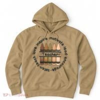 Multiethnic Teacher Inspire Motivate Lead Hoodie thumb 0
