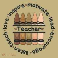 Multiethnic Teacher Inspire Motivate Lead T-Shirt thumb 7